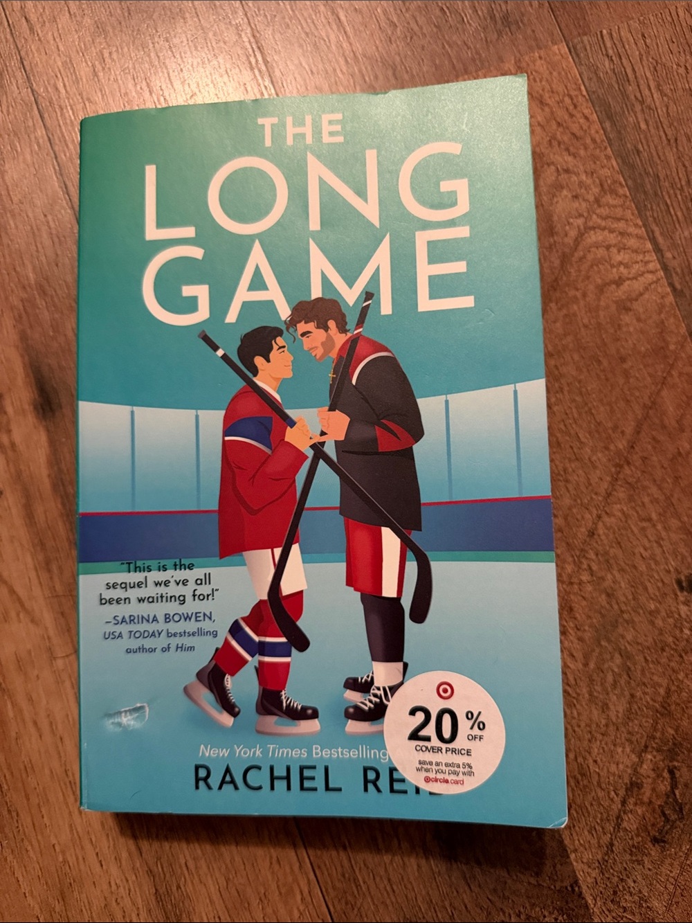 The Long Game by Rachel Reid - Teal Paperback